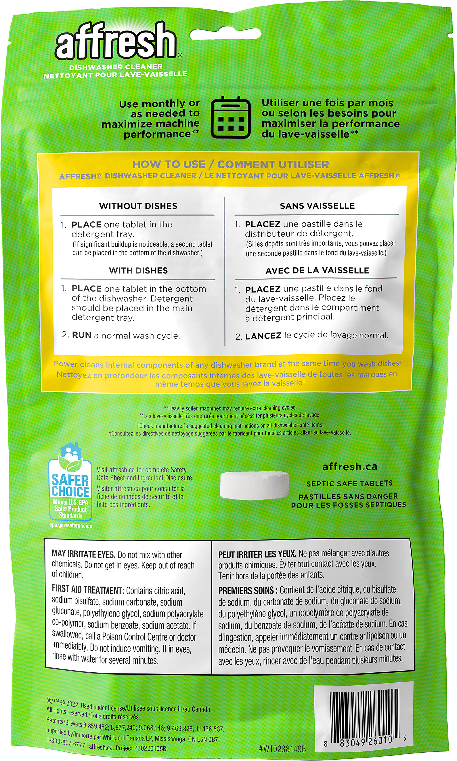 Dishwasher Cleaner - 3 count
