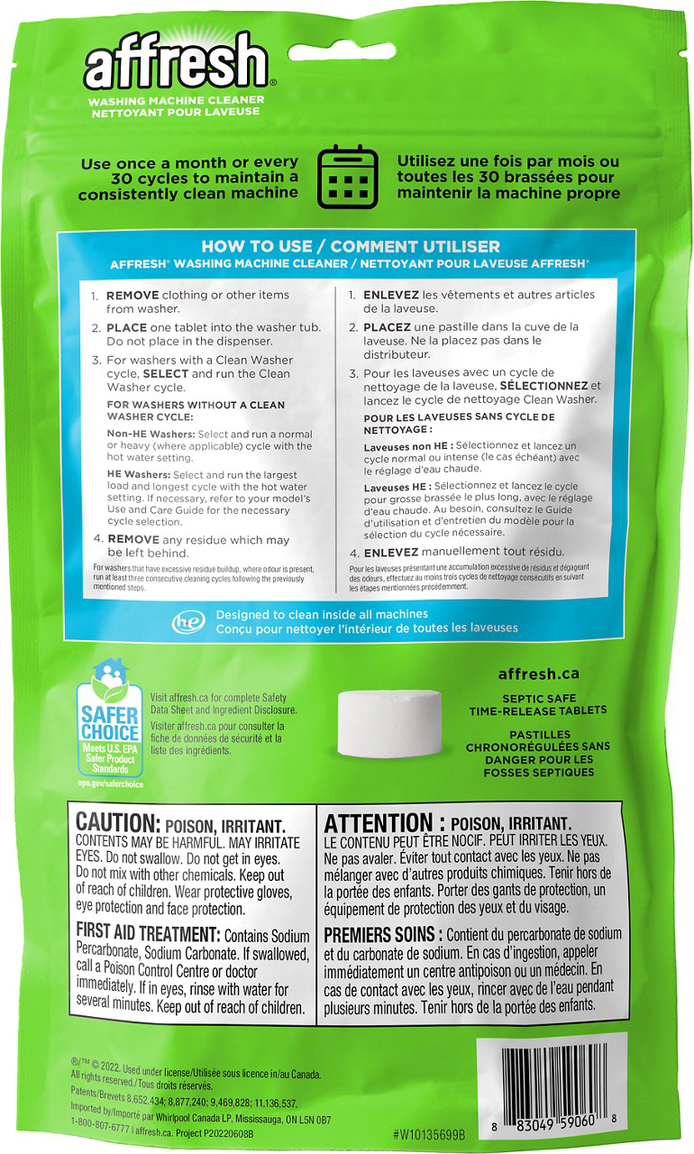 Washing Machine Cleaner - 3 count