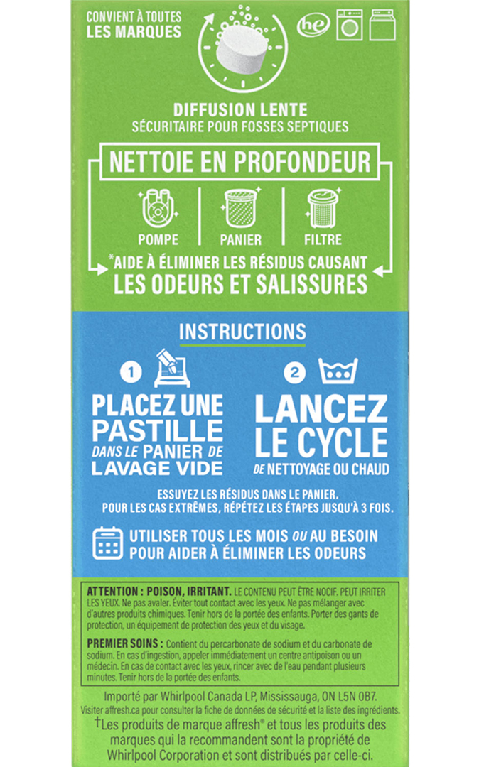 Nettoyant pour laveuse