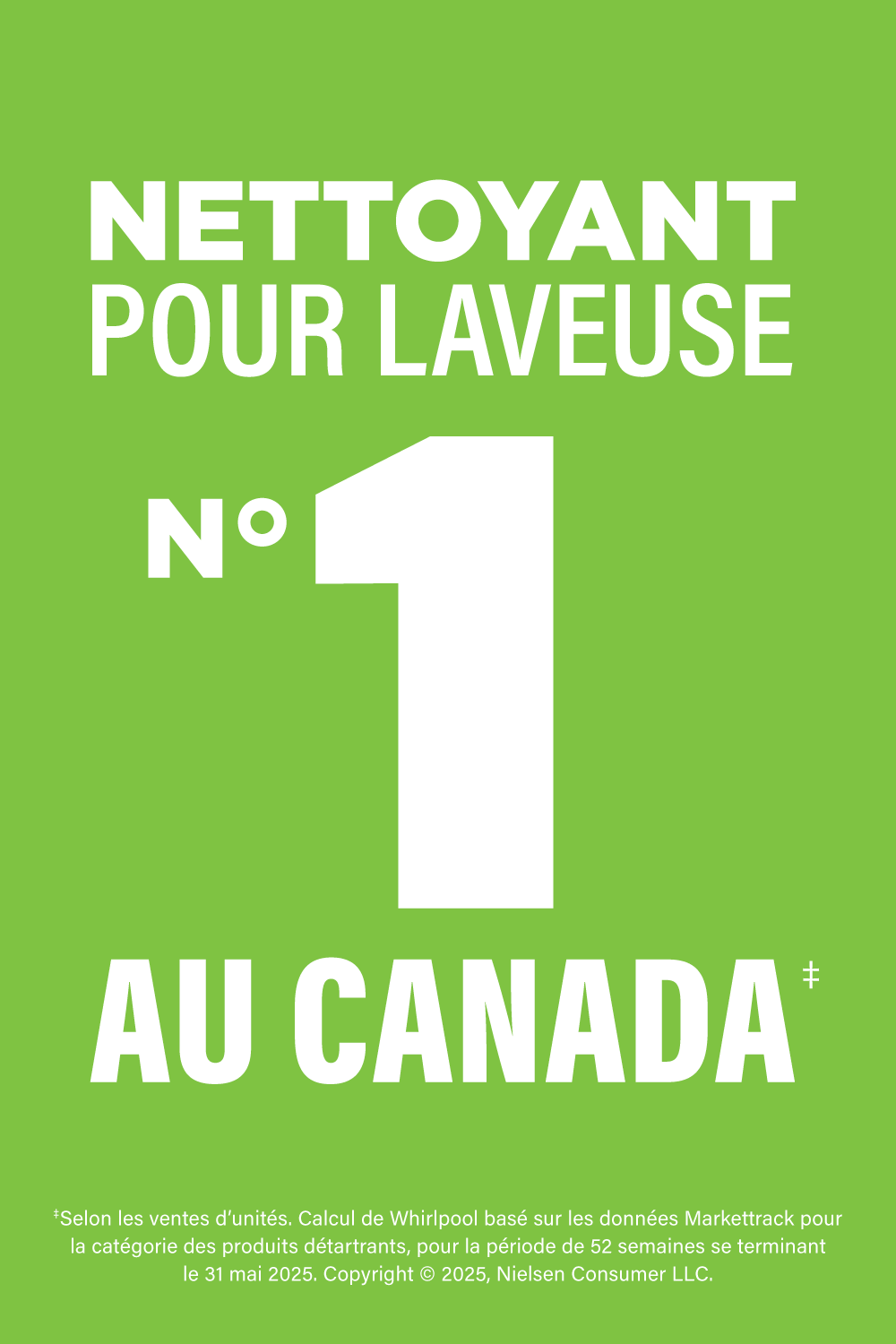 Nettoyant pour laveuse