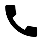 Icône de téléphone et PAR TÉLÉPHONE 