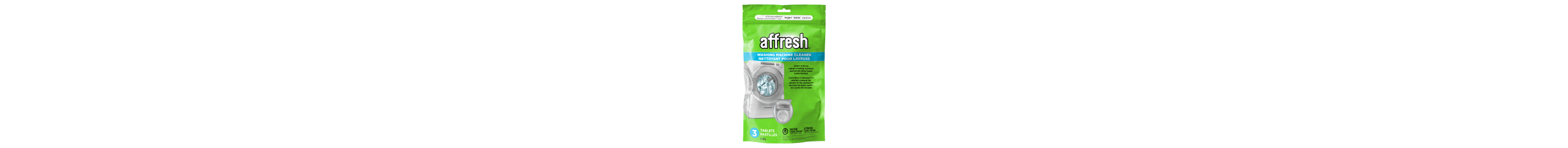 Washing Machine Cleaner Tablets Pouch - 3 Count